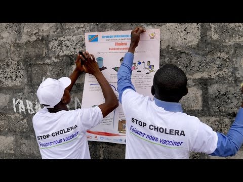 Vidéo sur l'épidémie de choléra en RDC 