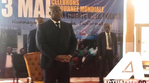 Le Président de la République démocratique du Congo, Félix Tshisekedi